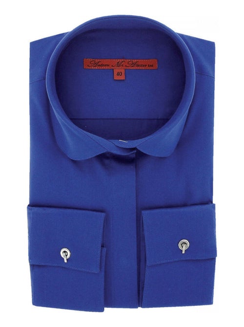 Chemise femme bouton metal coupe cintrée NEW WEAVE Andrew Mac Allister Jaune , 34 - Kiabi