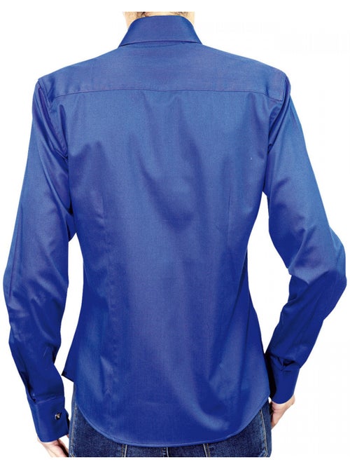 Chemise femme bouton metal coupe cintrée NEW WEAVE Andrew Mac Allister - Kiabi