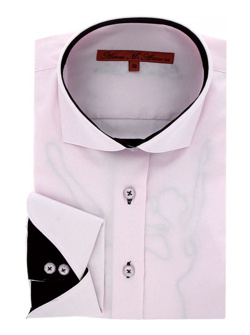Chemise femme brodée coupe cintrée FEMINITY Andrew Mac Allister Rose - Kiabi