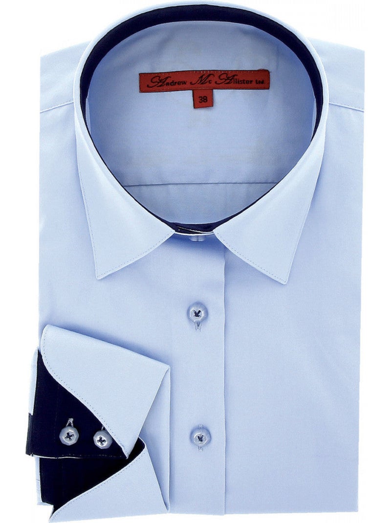 Chemise femme brodée coupe cintrée LOVE Andrew Mac Allister Blanc - Kiabi