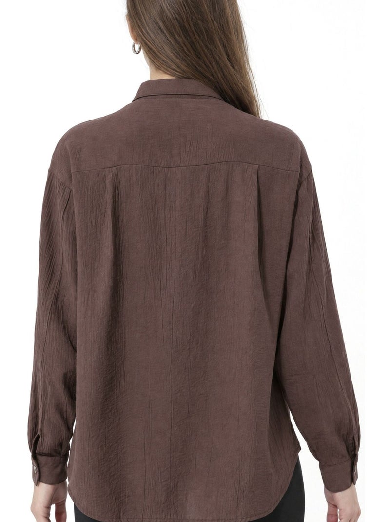 Chemise femme busem Marron chocolat - Kiabi