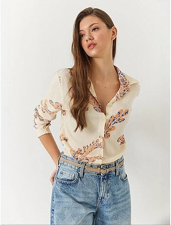 Chemise femme cintrée lucci