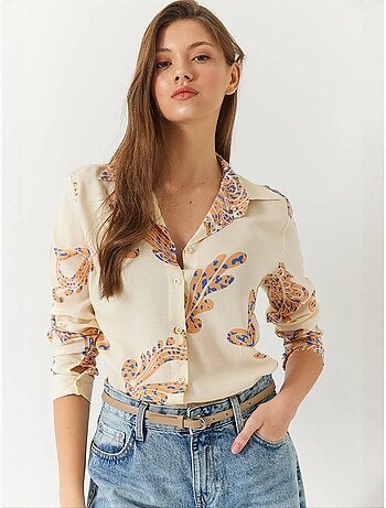 Chemise femme cintrée lucci