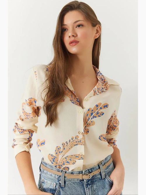 Chemise femme cintrée lucci - Kiabi Chemise femme cintrée lucci - Kiabi