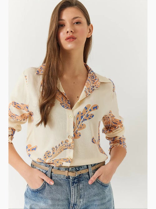 Chemise femme cintrée lucci - Kiabi Chemise femme cintrée lucci - Kiabi