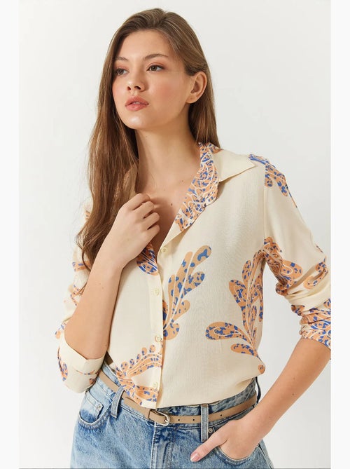 Chemise femme cintrée lucci - Kiabi Chemise femme cintrée lucci - Kiabi