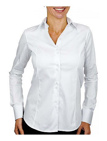 Chemise femme col italien coupe cintrée CLEVELAND Andrew Mac Allister