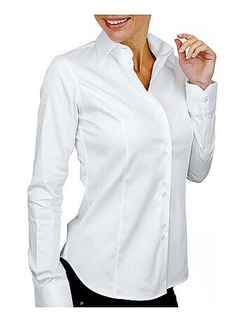 Chemise femme col italien coupe cintrée CLEVELAND Andrew Mac Allister