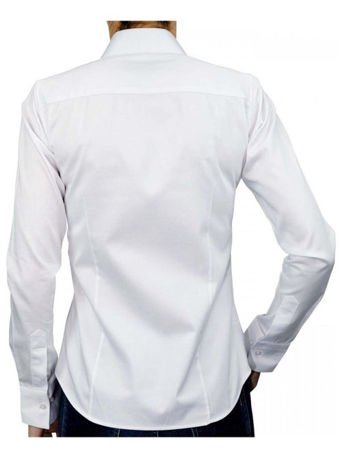 Chemise femme col italien coupe cintrée CLEVELAND Andrew Mac Allister - Kiabi