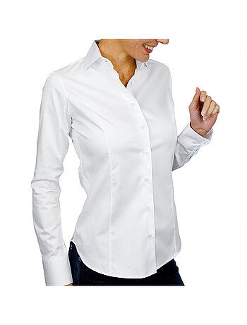 Chemise femme col italien coupe cintrée LINCOLN Andrew Mac Allister