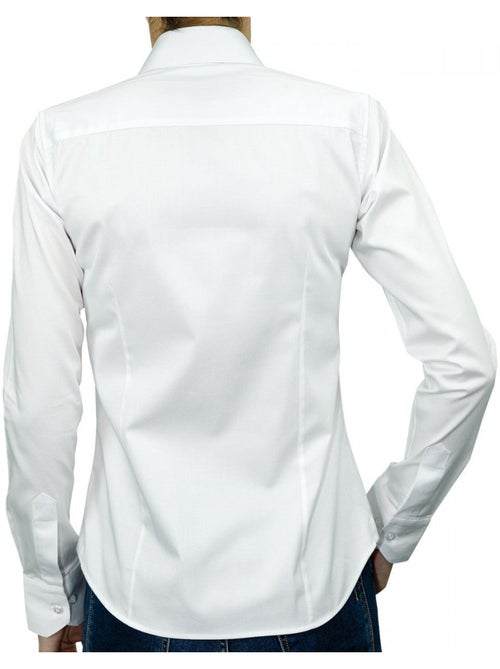 Chemise femme col italien coupe cintrée PORTLAND Andrew Mac Allister - Kiabi Chemise femme col italien coupe cintrée PORTLAND Andrew Mac Allister - Kiabi