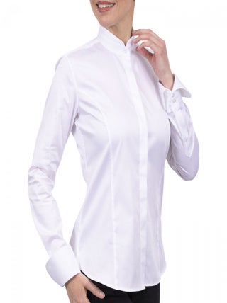 Chemise femme col mao CELIA