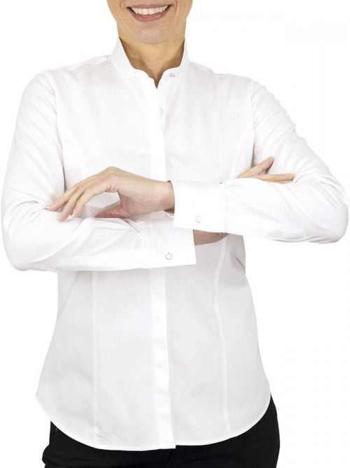 Chemise femme col mao CHIARA - Kiabi