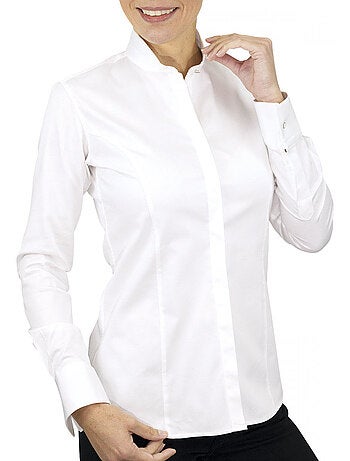 Chemise femme col mao coupe cintrée CHIARA Andrew Mac Allister