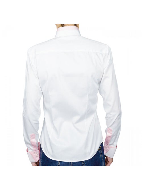 Chemise femme col mao coupe cintrée LAWRENCE Andrew Mac Allister Noir , 40 - Kiabi