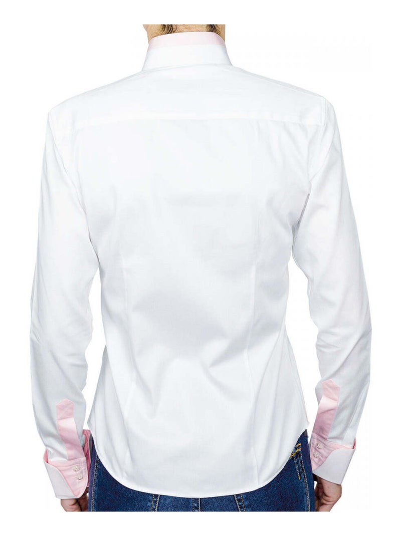 Chemise femme col mao coupe cintrée LAWRENCE Andrew Mac Allister Noir , 40 Noir - Kiabi