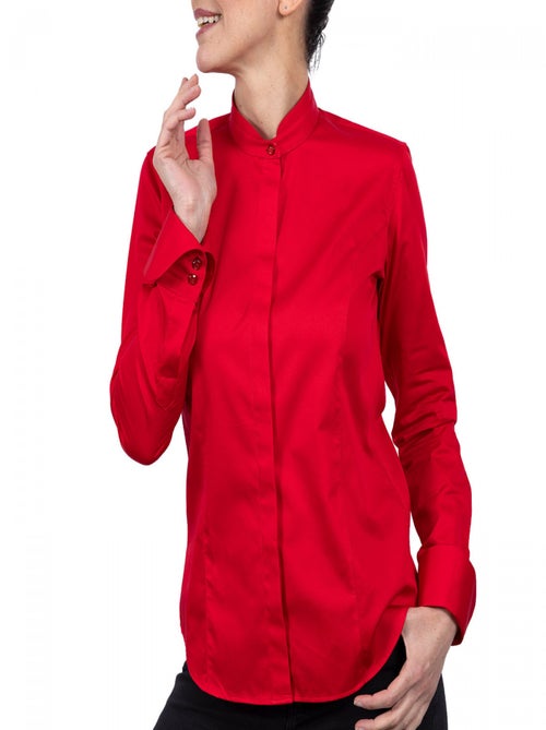 Chemise femme col mao GIOIA - Kiabi