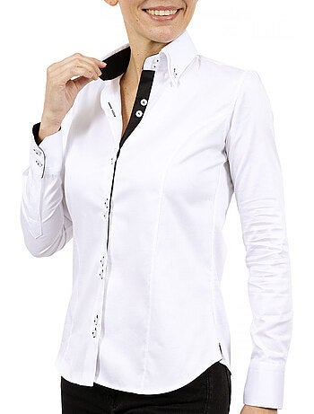 Chemise femme double col coupe cintrée CARINA2 Andrew Mac Allister