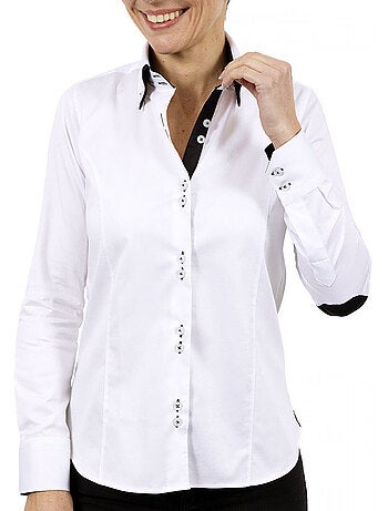 Chemise femme double col coupe cintrée DOBLA Andrew Mac Allister