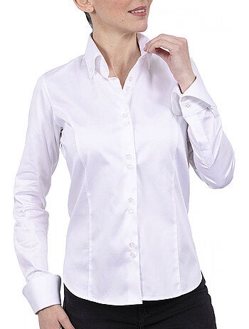 Chemise femme double col coupe cintrée ORIA Andrew Mac Allister
