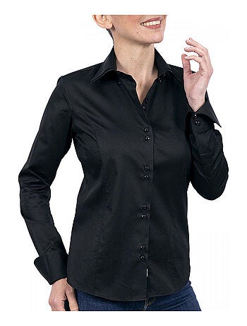 Chemise femme double col coupe cintrée ORIA Andrew Mac Allister