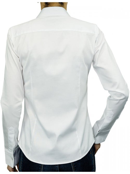 Chemise femme double col coupe cintrée WICHITA Andrew Mac Allister - Kiabi Chemise femme double col coupe cintrée WICHITA Andrew Mac Allister - Kiabi