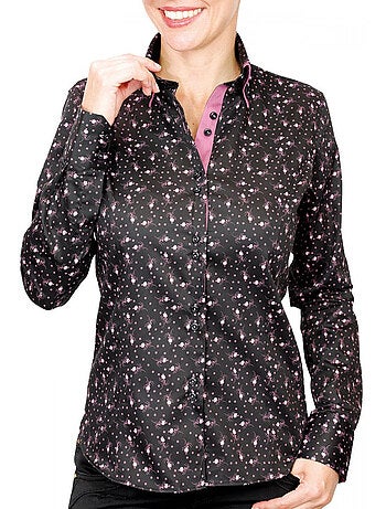Chemise femme double col coupe cintrée WILMA Andrew Mac Allister