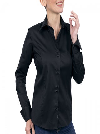 Chemise femme double col ORIA