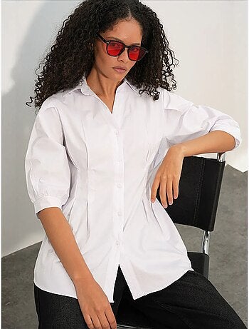 Chemise femme en mélange de coton bdart
