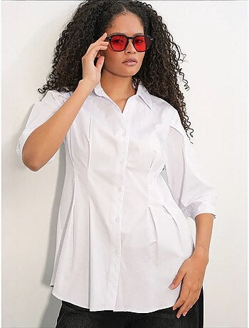 Chemise femme en mélange de coton bdart