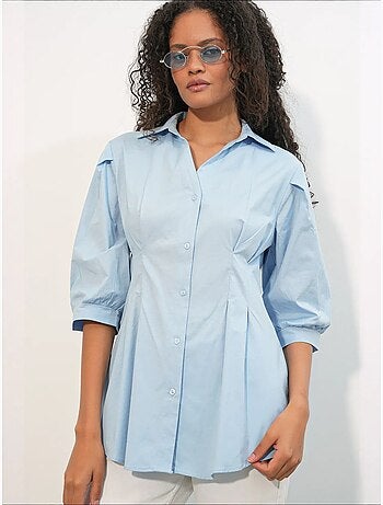Chemise femme en mélange de coton bdart