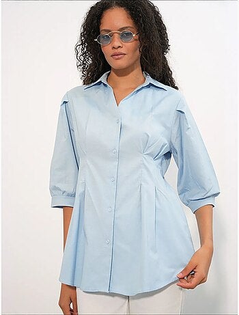 Chemise femme en mélange de coton bdart