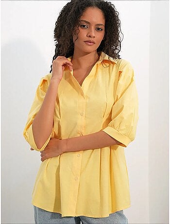 Chemise femme en mélange de coton bdart
