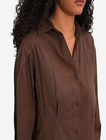 Chemise femme en mélange de coton bdart