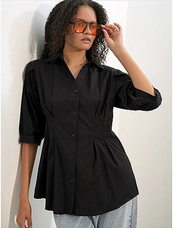 Chemise femme en mélange de coton bdart