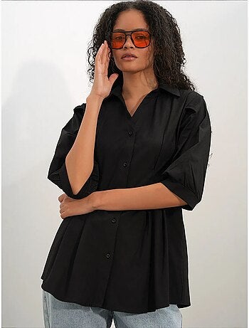 Chemise femme en mélange de coton bdart