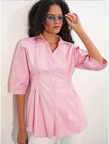 Chemise femme en mélange de coton bdart