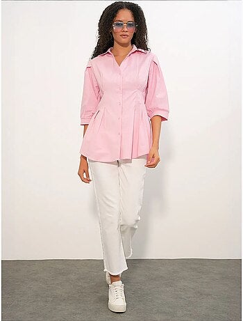 Chemise femme en mélange de coton bdart
