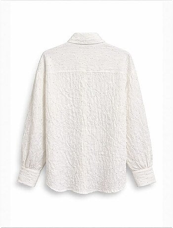 Chemise femme en mélange de coton mixray