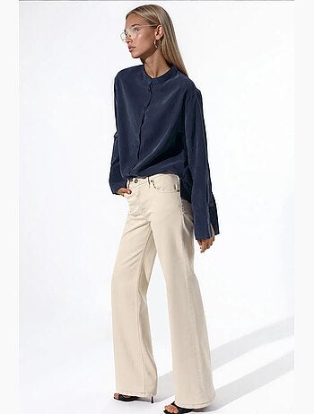 Chemise femme en mélange de tencel busem