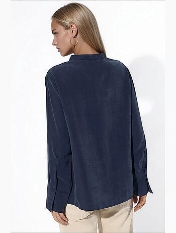 Chemise femme en mélange de tencel busem