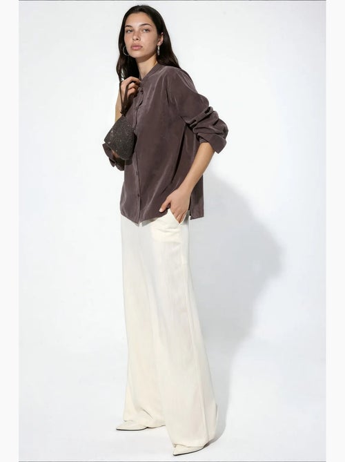 Chemise femme en mélange de tencel busem - Kiabi Chemise femme en mélange de tencel busem - Kiabi