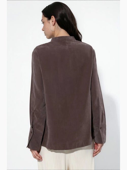 Chemise femme en mélange de tencel busem - Kiabi Chemise femme en mélange de tencel busem - Kiabi