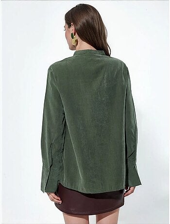 Chemise femme en mélange de tencel busem