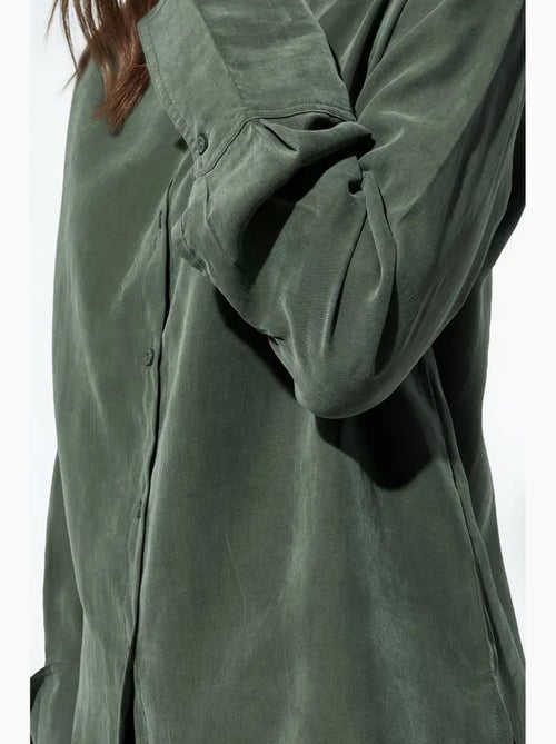 Chemise femme en mélange de tencel busem - Kiabi Chemise femme en mélange de tencel busem - Kiabi