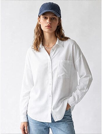 Chemise femme en tencel mixray