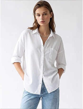 Chemise femme en tencel mixray