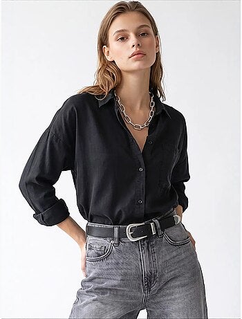 Chemise femme en tencel mixray