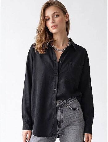 Chemise femme en tencel mixray