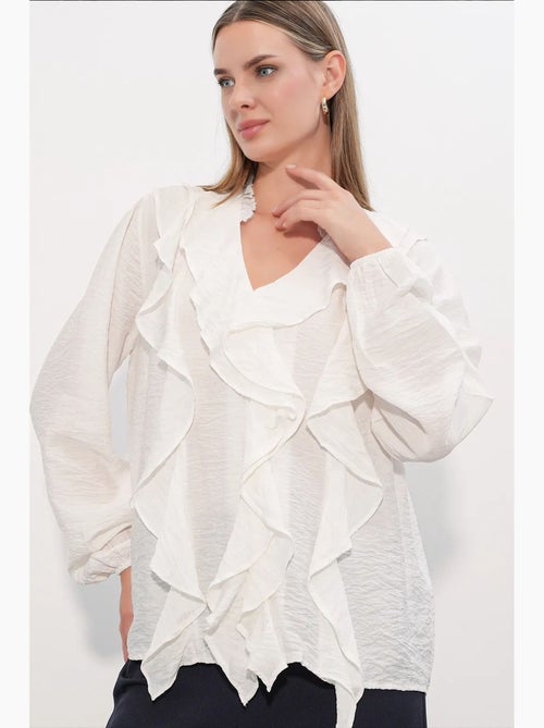 Chemise femme en viscose et nylon bdart - Kiabi Chemise femme en viscose et nylon bdart - Kiabi